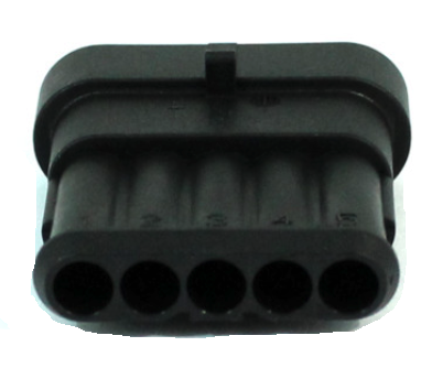 Amp Superseal 282107-1 5 Way Male Connector - Click Image to Close